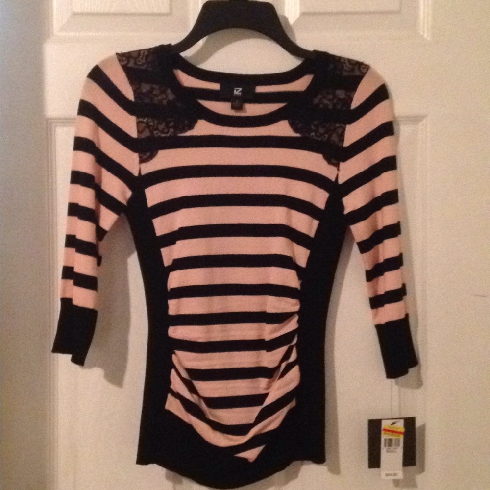 Black and pink shirt